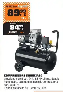 OBI Compressore silenziato offerta