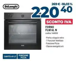Trony Delonghi forno FLM 6L N offerta