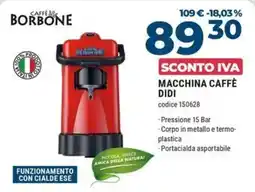 Trony Caffè borbone macchina caffè didi offerta