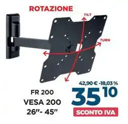 Trony Meliconi rotazione FR 200 offerta