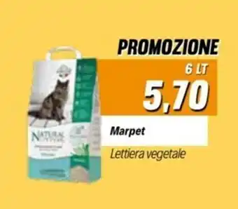Giulius Marpet Lettiera vegetale 6lt offerta