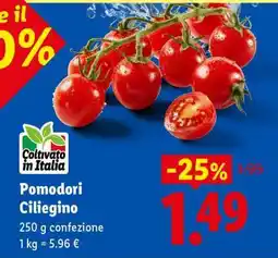Lidl Pomodori Ciliegino offerta