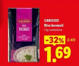 Lidl Carosio Riso Basmati offerta