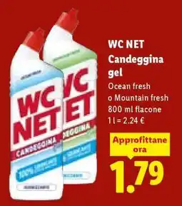 Lidl WC NET Candeggina Gel offerta