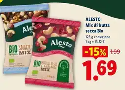 Lidl Alesto Mix di frutta secca Bio offerta