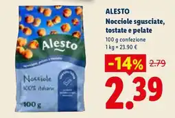 Lidl ALESTO Nocciole sgusciate, tostate e pelate offerta