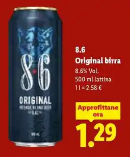 Lidl 8.6 Original Birra offerta