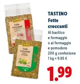 Lidl Tastino Fette croccanti offerta