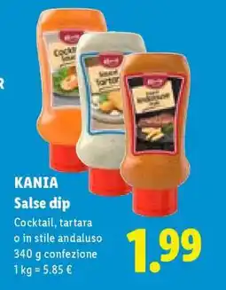 Lidl KANIA Salse dip offerta