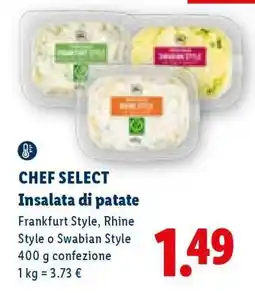 Lidl Chef Select Insalata di patate offerta