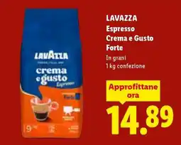 Lidl Lavazza Espresso Crema e Gusto Forte offerta
