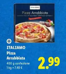 Lidl ITALIAMO Pizza Arrabbiata offerta