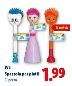 Lidl W5 Spazzola per piatti offerta