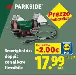 Lidl Smerigliatrice doppia con albero flessibile offerta