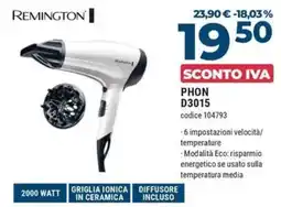 Trony Remington phon D3015 offerta