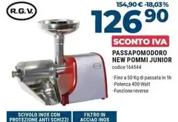 Trony R.g.v. passapomodoro new pommi junior offerta