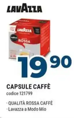 Trony Lavazza capsule caffè offerta