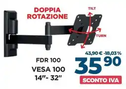 Trony Meliconi doppia rotazione FDR 100 offerta