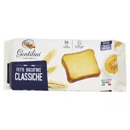 Spazio Conad FETTE BISCOTTATE CLASSICHE GENTILINI offerta
