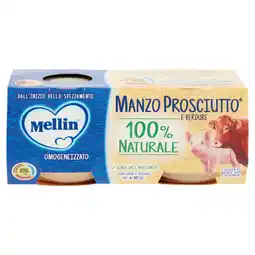 Spazio Conad OMOGENEIZZATO ALLA CARNE 100% NATURALE MELLIN offerta