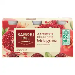 Spazio Conad LE SPREMUTE 100% FRUTTA SAPORI&IDEE CONAD offerta