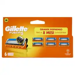 Spazio Conad LAME DI RICAMBIO FUSION 5 GILLETTE offerta