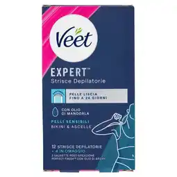 Spazio Conad • STRISCE DEPILATORIE EXPERT VEET • BIKINI & ASCELLE • MEN TOTAL PRO offerta