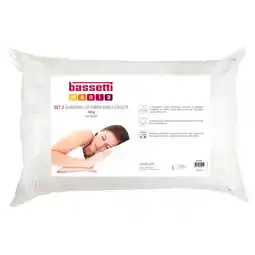 Spazio Conad SET 2 GUANCIALI BASSETTI offerta