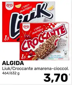 Iper Tosano Algida Liuk/Croccante amarena-cioccol. offerta
