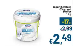 Qui Discount Yogurt herakles 0% grassi Stuffer offerta