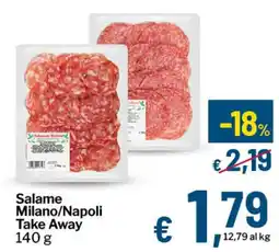 Qui Discount Salame Milano/Napoli offerta