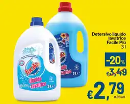 Qui Discount Facile liquido lavatrice offerta