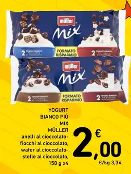 Spazio Conad YOGURT BIANCO PIÙ MIX MÜLLER offerta