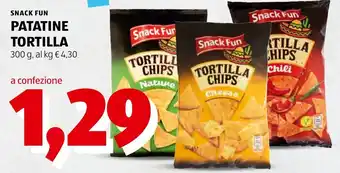 ALDI Snack Fun PATATINE TORTILLA offerta