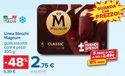 Carrefour Linea Stecchi Magnum offerta