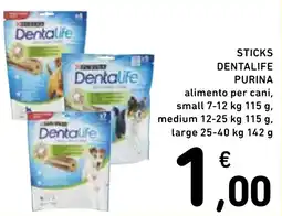 Spazio Conad STICKS DENTALIFE PURINA offerta