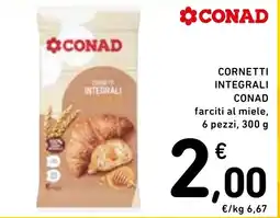 Spazio Conad Cornetti Integrali CONAD offerta