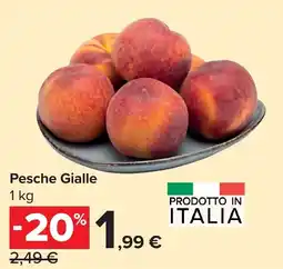 Carrefour Pesche Gialle offerta