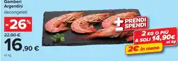 Carrefour Gamberi Argentini offerta