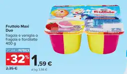 Carrefour Fruttolo Maxi Duo offerta