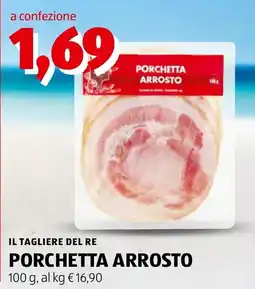 ALDI IL TAGLIERE DEL RE PORCHETTA ARROSTO offerta