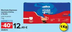Carrefour Lavazza Crema e Gusto offerta