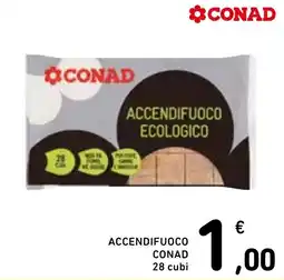 Spazio Conad ACCENDIFUOCO ECOLOGICO CONAD offerta