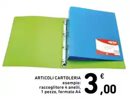 Spazio Conad ARTICOLI CARTOLERIA offerta