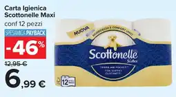 Carrefour Carta Igienica Scottonelle Maxi offerta