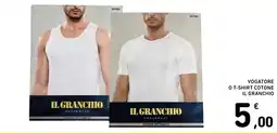Spazio Conad Vogatore o T-shirt cotone Il Granchio offerta