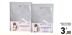 Spazio Conad fil rouge Canotta donna offerta