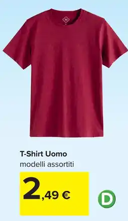Carrefour T-Shirt Uomo offerta