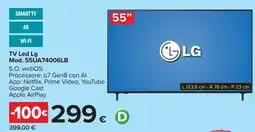 Carrefour TV Led Lg offerta