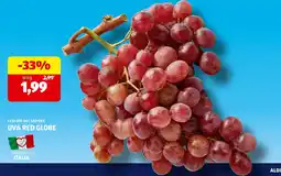 ALDI I COLORI DEL SAPORE UVA RED GLOBE offerta